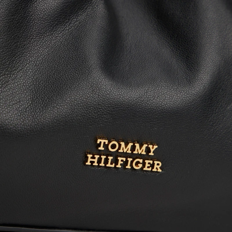 Tommy Hilfiger Soft Leather - Umhängetasche 22 cm (black)