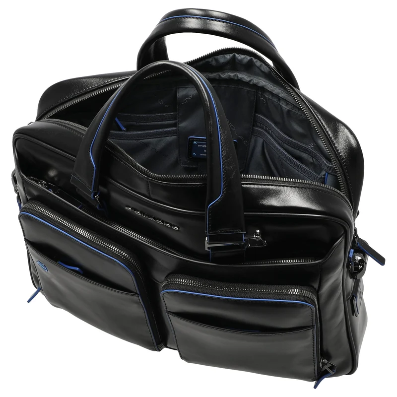 Piquadro Blue Square - Aktentasche 14" 39 cm (black)