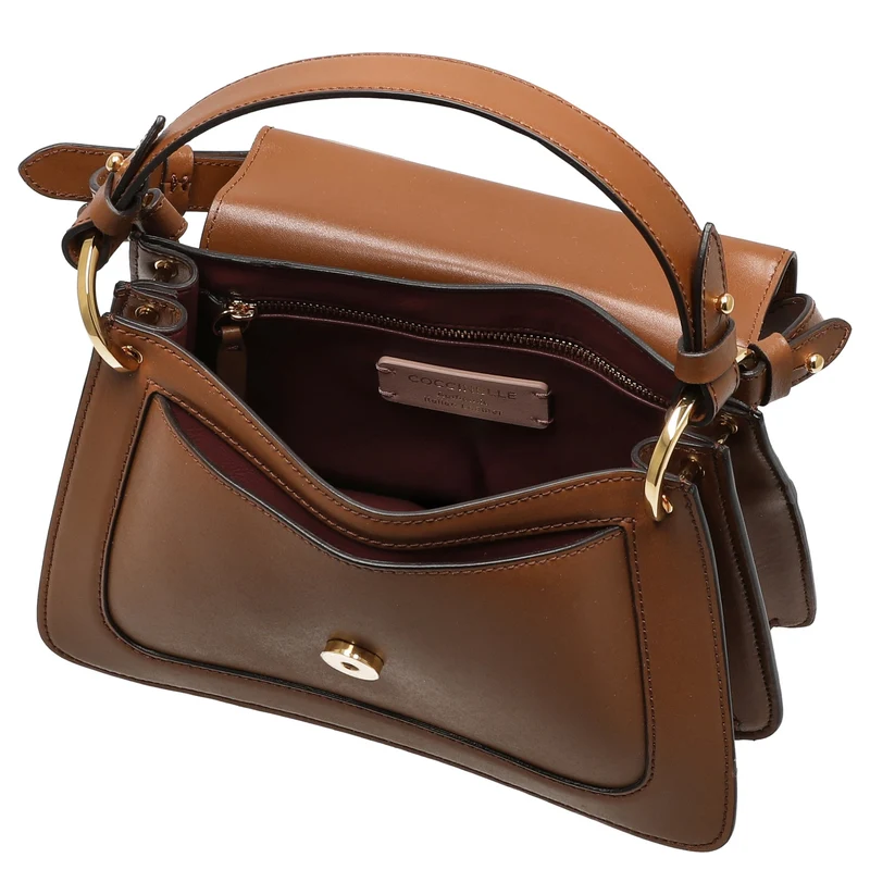 Coccinelle C-Me Calf - Henkeltasche 23.5 cm (cognac)