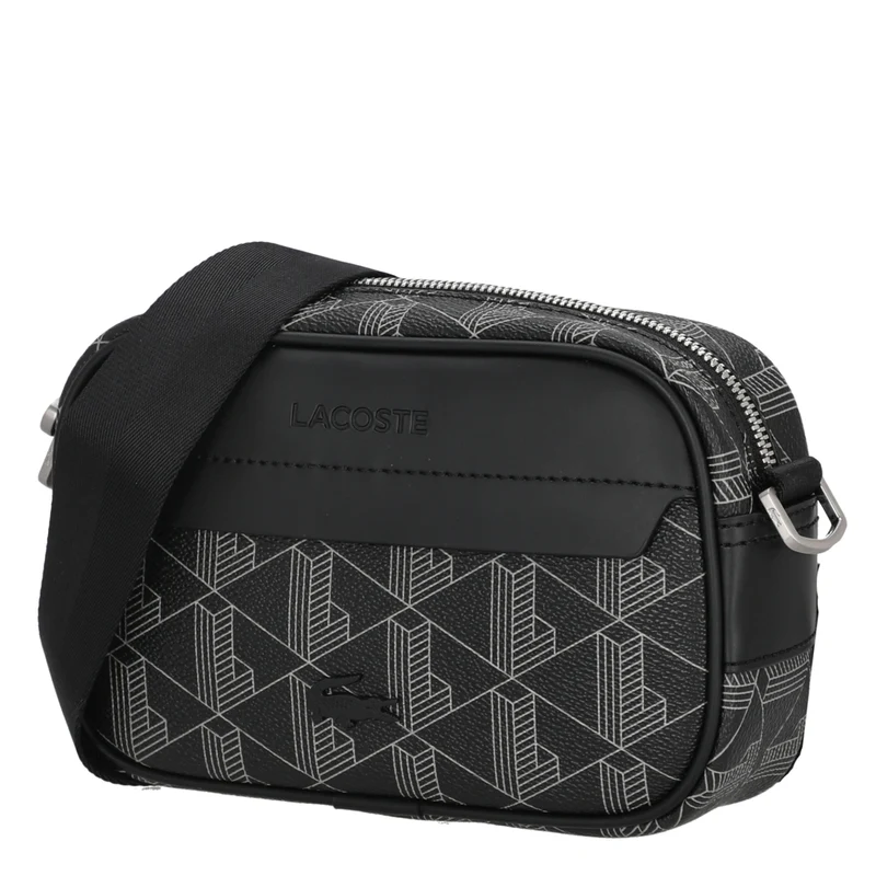 Lacoste The Blend Reporter - Umhängetasche S 19 cm (monogram black gray)