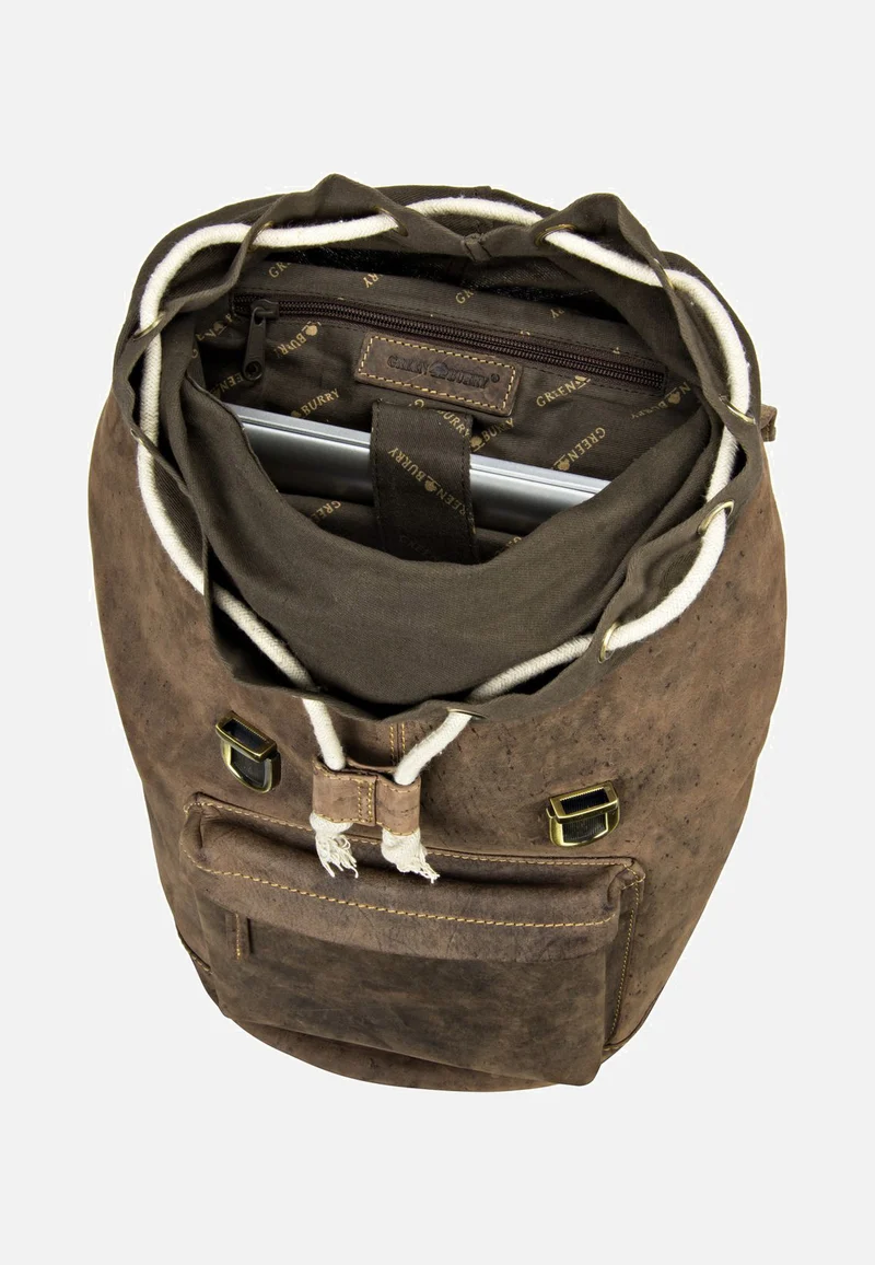 Vintage Retro Sattelbraun - Rucksack