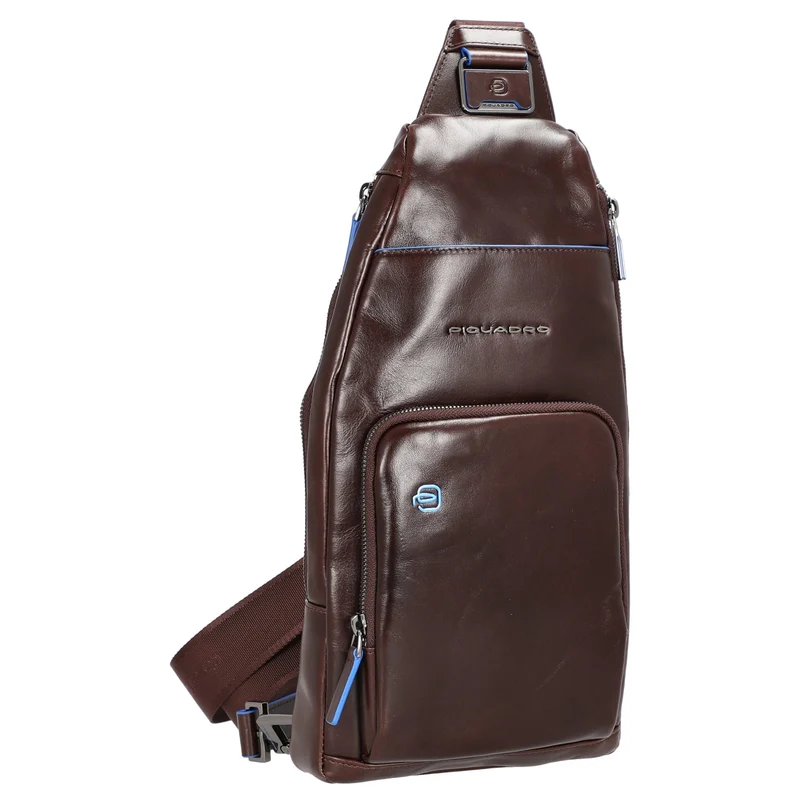 Piquadro Blue Square - Umhängetasche 36 cm (mahogany)