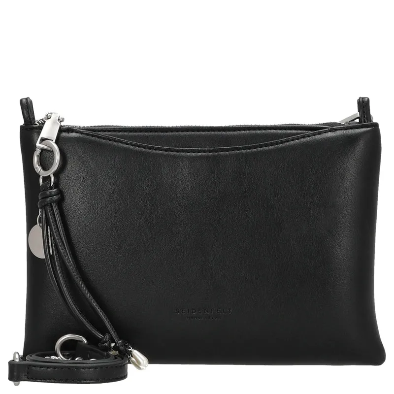 Seidenfelt Sandve - Umhängetasche 24 cm (black)