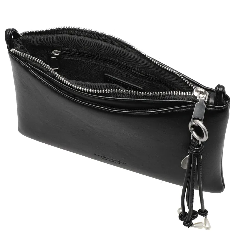 Seidenfelt Sandve - Umhängetasche 24 cm (black)