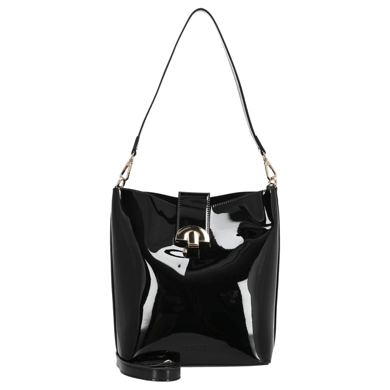 Seidenfelt Grenaa Hobo - Schultertasche 27 cm (black)