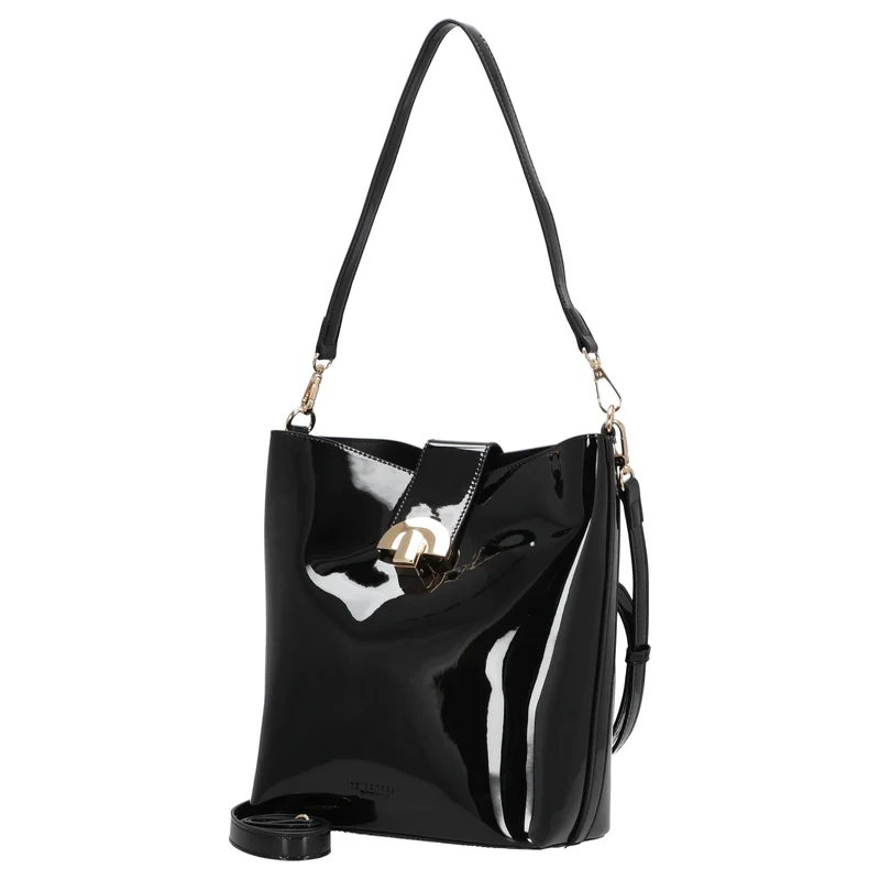 Seidenfelt Grenaa Hobo - Schultertasche 27 cm (black)