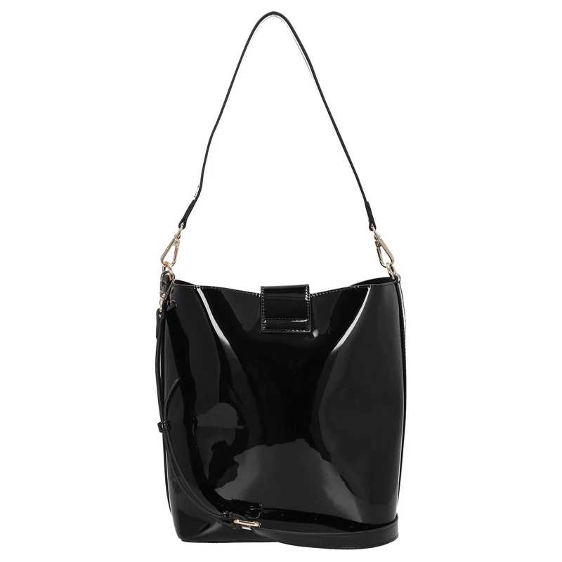 Seidenfelt Grenaa Hobo - Schultertasche 27 cm (black)