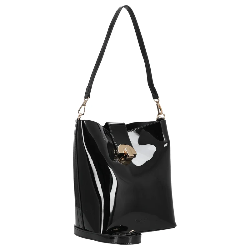 Seidenfelt Grenaa Hobo - Schultertasche 27 cm (black)