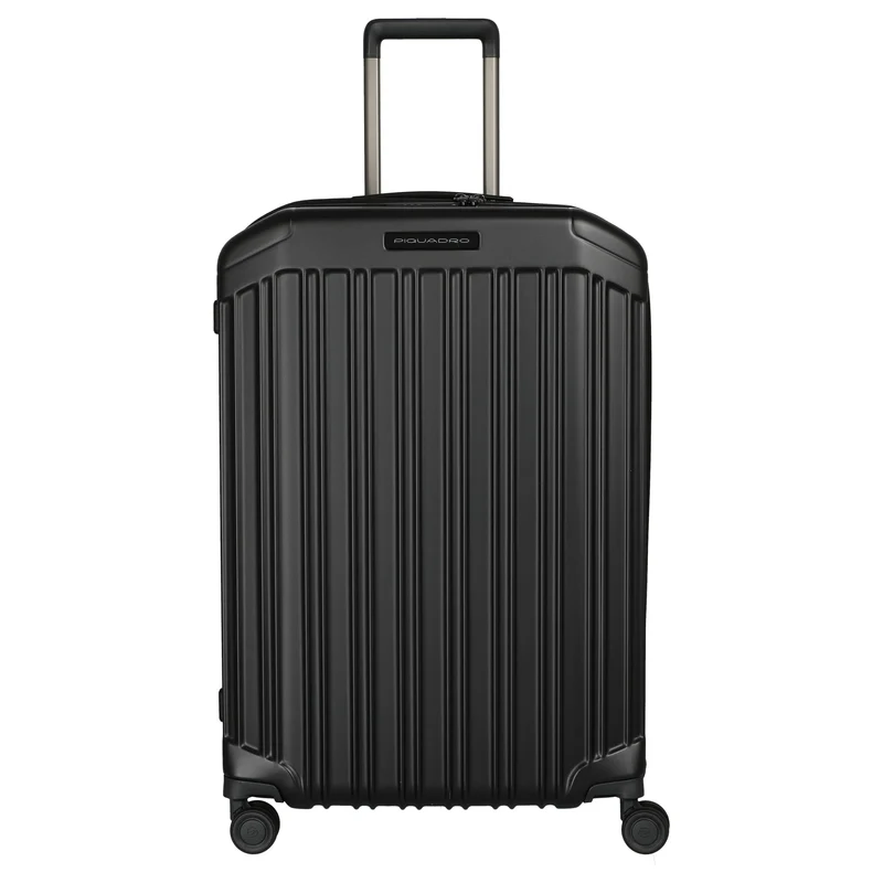 Piquadro PQ-Light - 4-Rollen-Trolley 69 cm erw. (matt black)