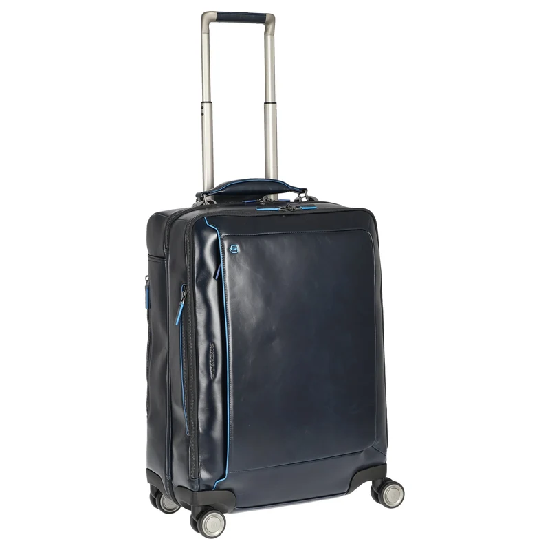 Piquadro Blue Square 45 - 4-Rollen-Kabinentrolley 15.6" S 55 cm (blue)