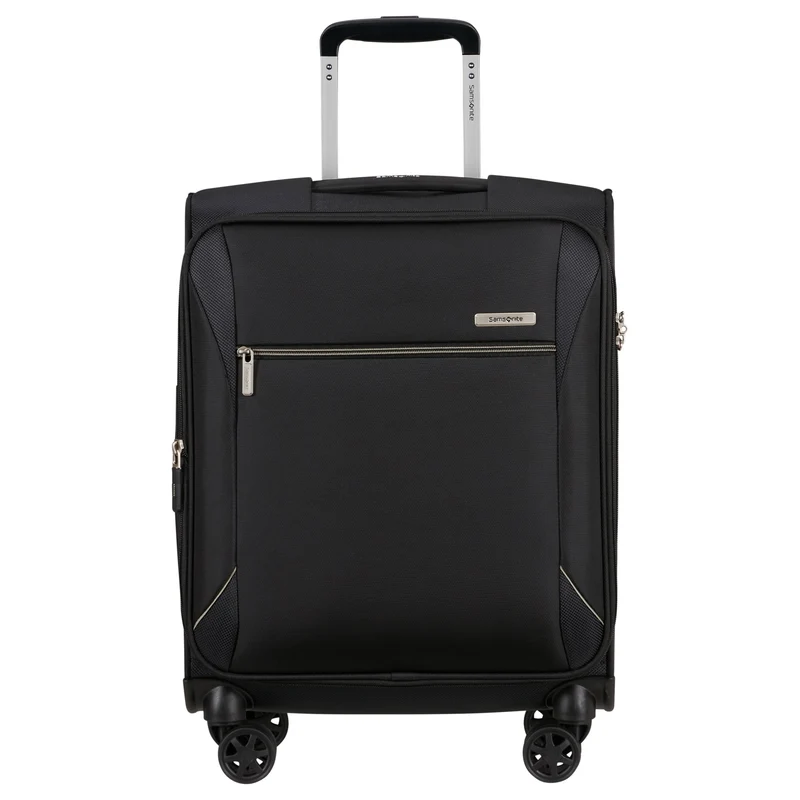 Samsonite Base Breeze - 4-Rollen-Kabinentrolley 55 cm erw. (black)