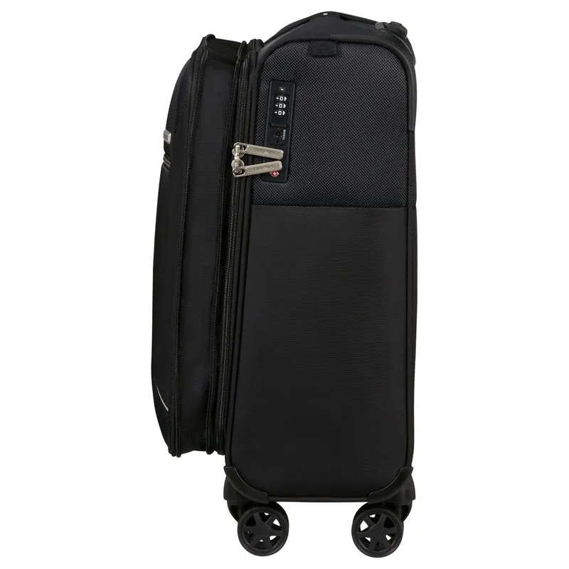 Samsonite Base Breeze - 4-Rollen-Kabinentrolley 55 cm erw. (black)