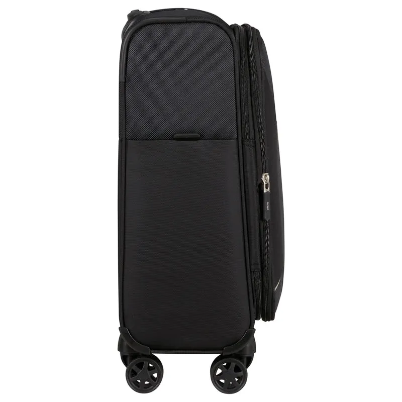 Samsonite Base Breeze - 4-Rollen-Kabinentrolley 55 cm erw. (black)