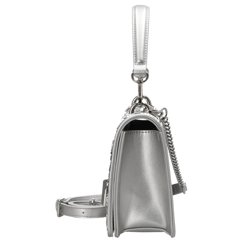 Seidenfelt Seljord - Henkeltasche 23.5 cm (silver)