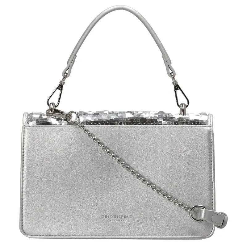 Seidenfelt Seljord - Henkeltasche 23.5 cm (silver)
