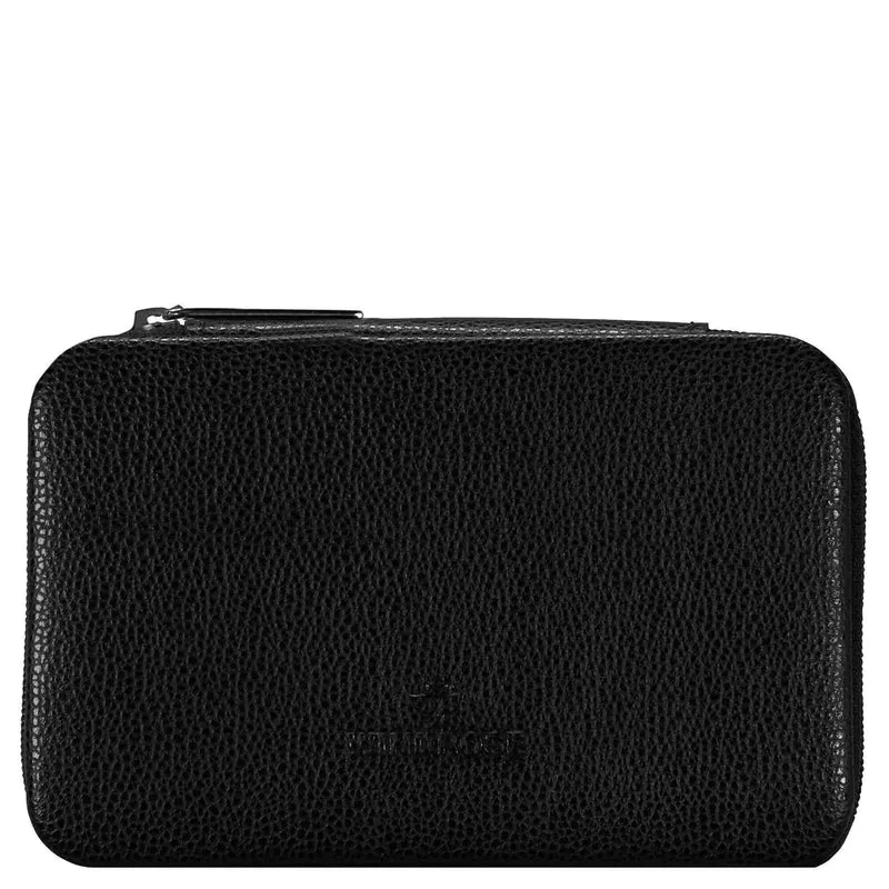 Windrose Beluga - Schmuckdose 14.5 cm (schwarz)