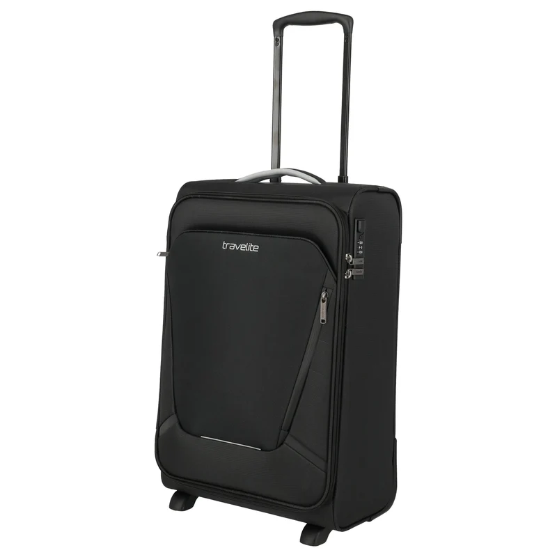 Travelite Jetpack Slim - 2-Rollen-Trolley S 55 cm (schwarz)