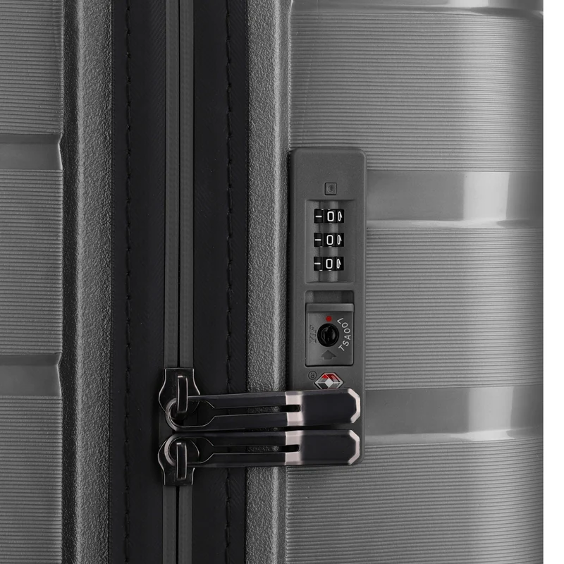 Travelite Air Base Slim - 4-Rollen-Kabinentrolley S 55 cm (anthracite)