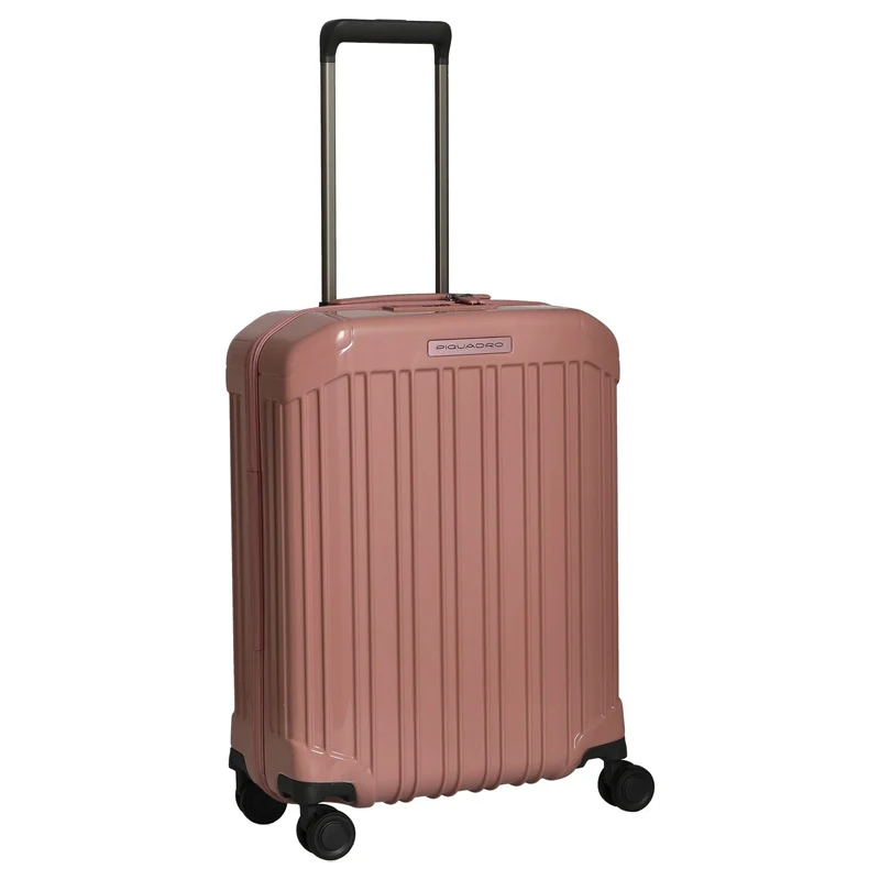 Piquadro PQ-Light - Ultra Slim 4-Rollen-Kabinentrolley 55 cm (pink)