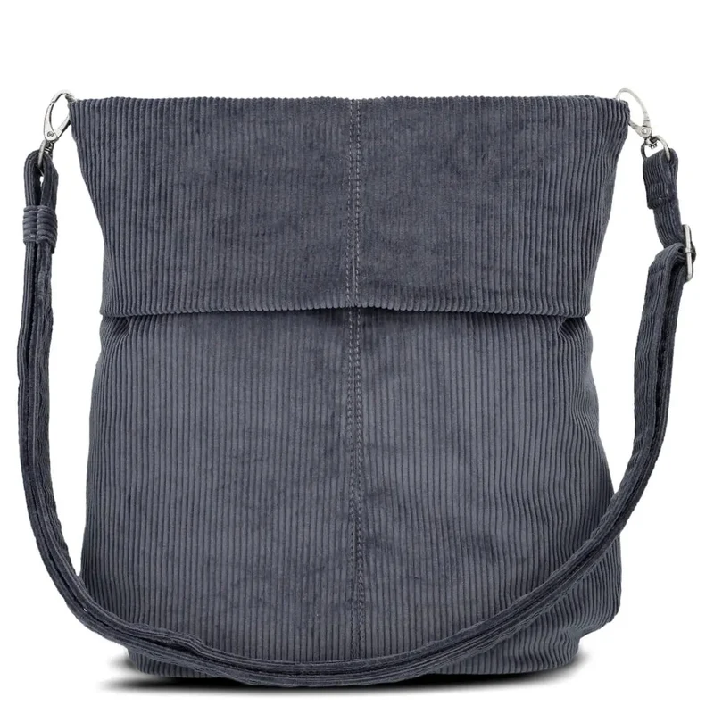 zwei Mademoiselle M12 - Schultertasche 32 cm (cord-polar)