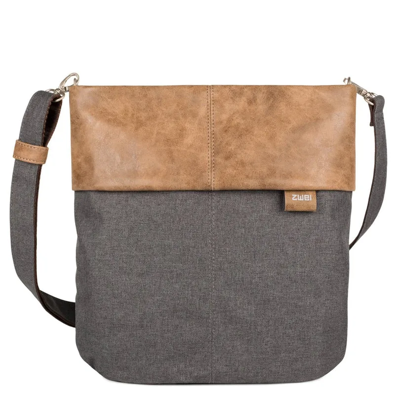 zwei Olli OT12 - Schultertasche 32 cm (graphit)