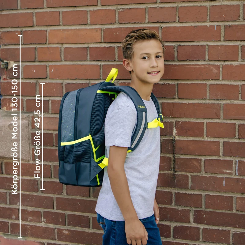 Neoxx FLOW - Schulrucksack 42.5 cm (BOOM!)
