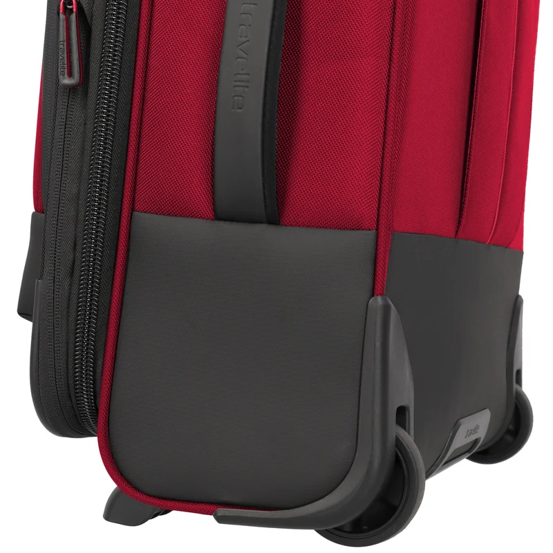 Travelite Crosslite - 2-Rollen-Kabinentrolley S 54 cm erw. (red)