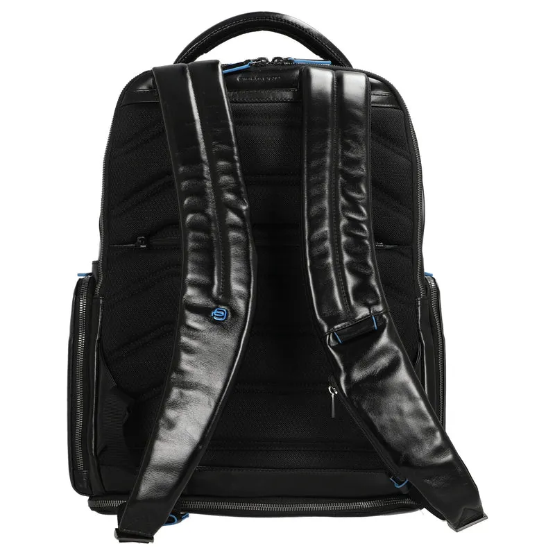 Piquadro Blue Square - Laptoprucksack 15.6" 42 cm (black)