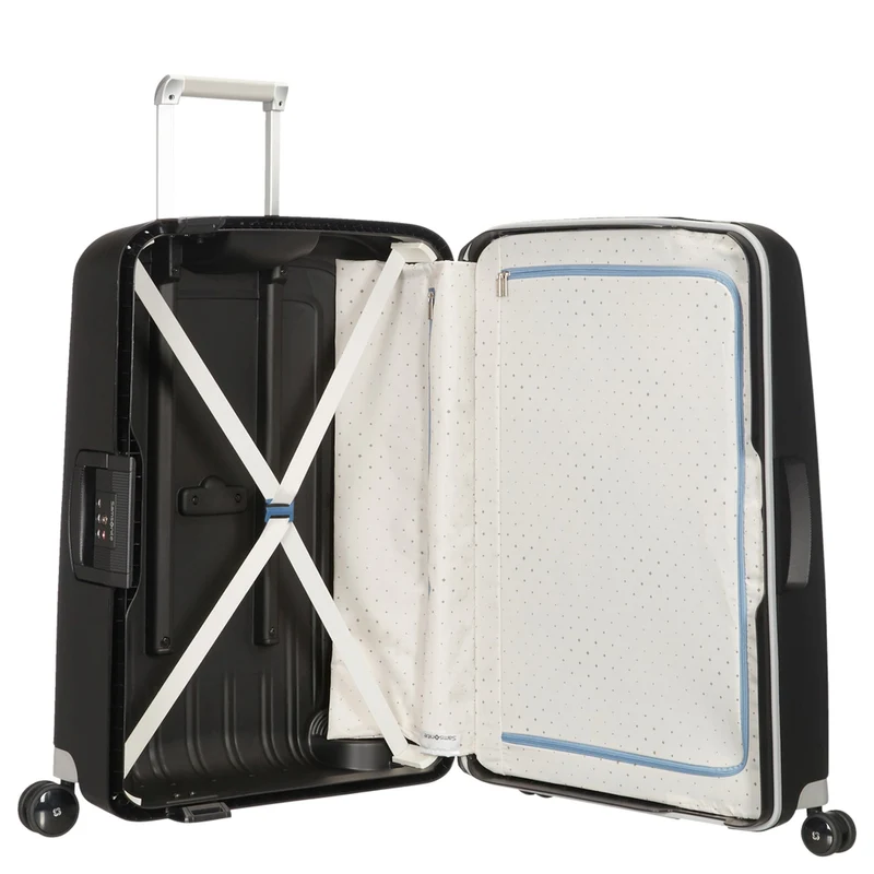 Samsonite S Cure Spinner - 4-Rollen-Trolley L 75 cm (black)