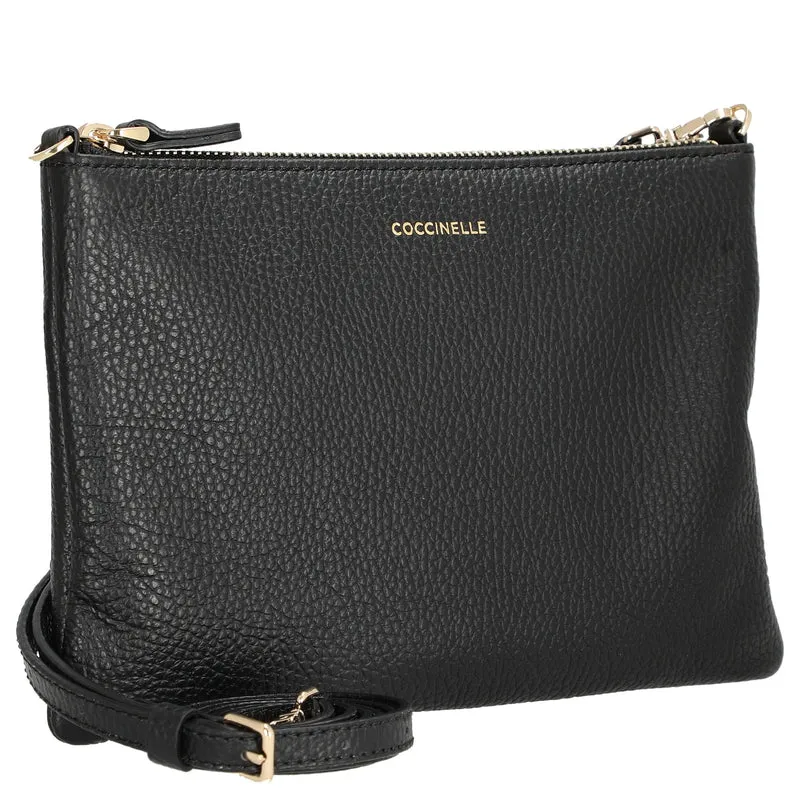 Coccinelle Best Crossbody - Umhängetasche 22 cm (noir)