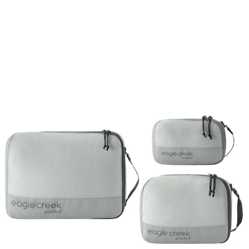 Eagle Creek selection Pack-It Reveal Cube Set XS/S/M 3tlg. - Packsack (storm grey)