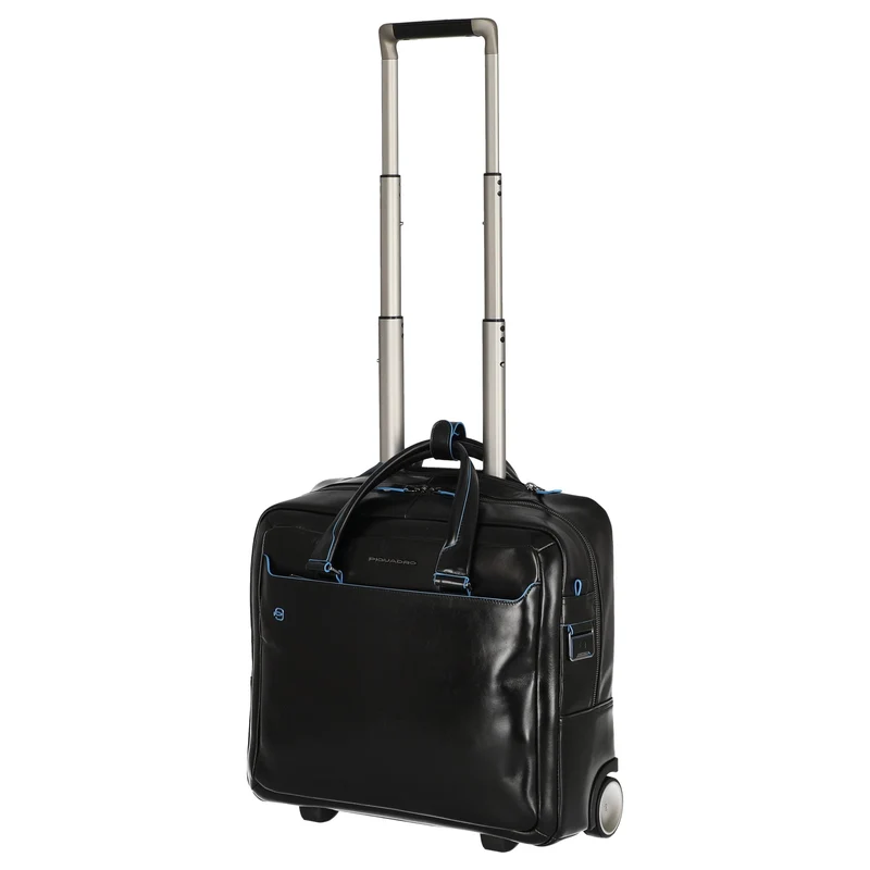 Piquadro Blue Square 20 - 2-Rollen-Businesstrolley 40 cm (black)