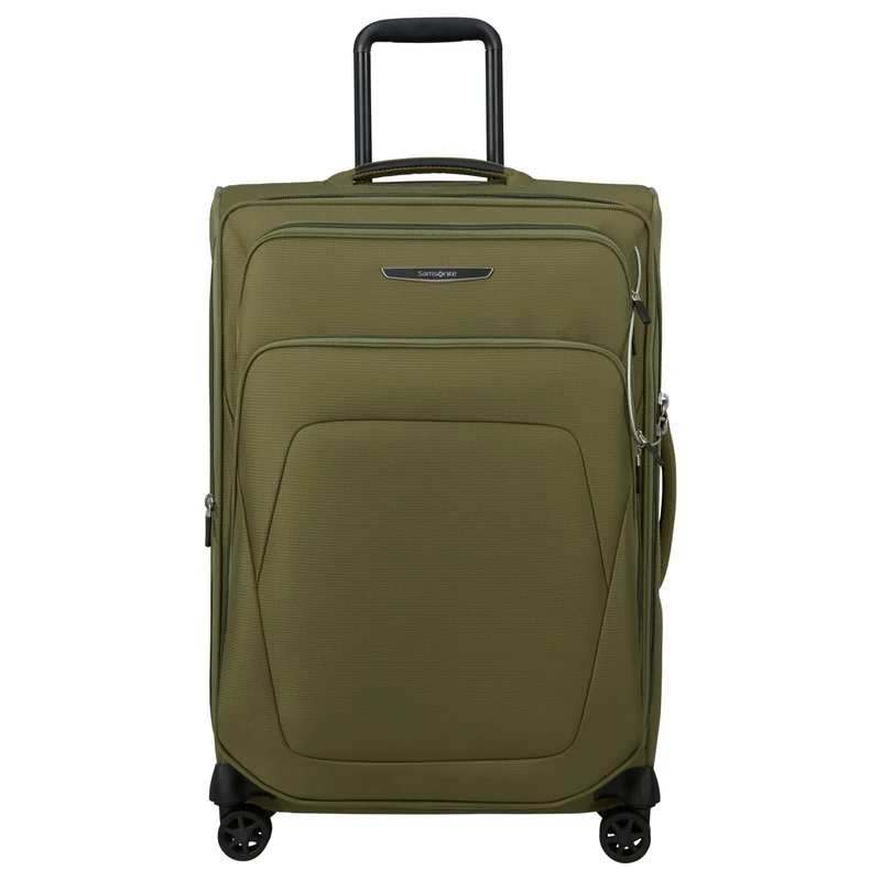 Samsonite Spark SNG 2 - 4-Rollen-Trolley 67/24 cm erw. (olive, 67 cm)