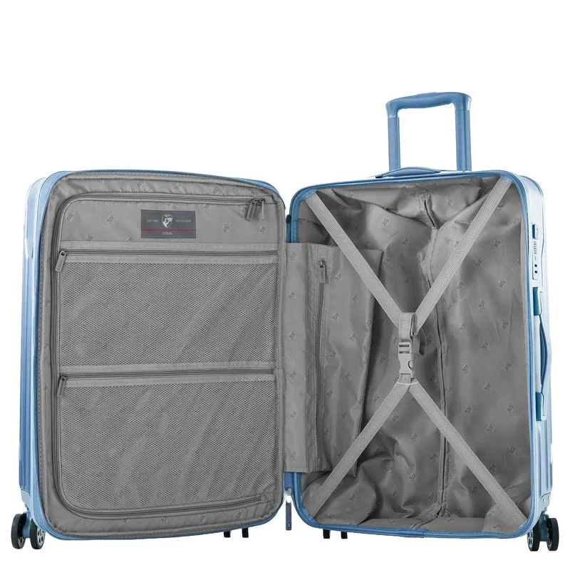 Heys Xtrak - 4-Rollen-Trolley M 66 cm erw. (icy blue)