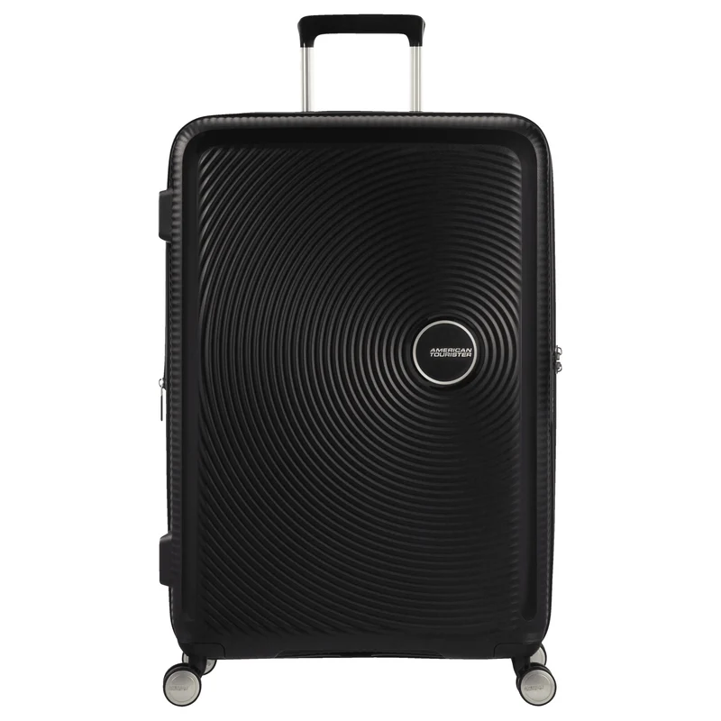 American Tourister Soundbox - 4-Rollen-Trolley 67 cm erw. (schwarz)