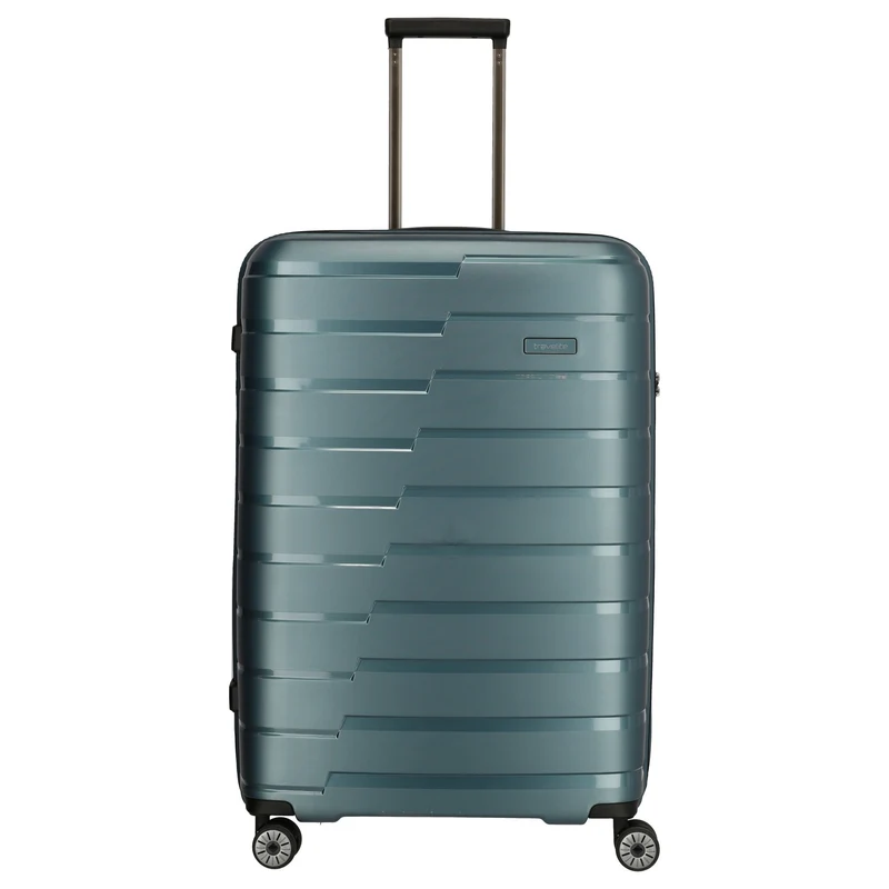 Travelite Air Base - 4-Rollen-Trolley Set 3tlg. L/M/S Vortasche (iceblue)
