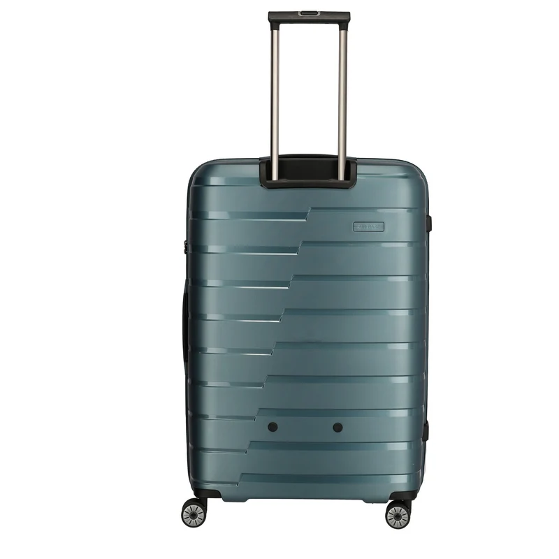 Travelite Air Base - 4-Rollen-Trolley Set 3tlg. L/M/S Vortasche (iceblue)