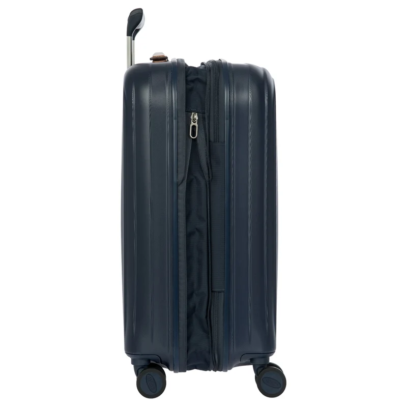 Brics Taormina - 4-Rollen-Kabinentrolley S 55 cm erw. USB (blau)