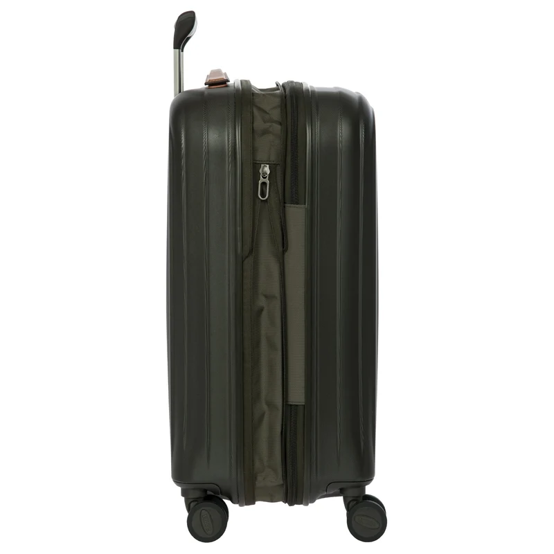Brics Taormina - 4-Rollen-Kabinentrolley S 55 cm erw. USB (olive)