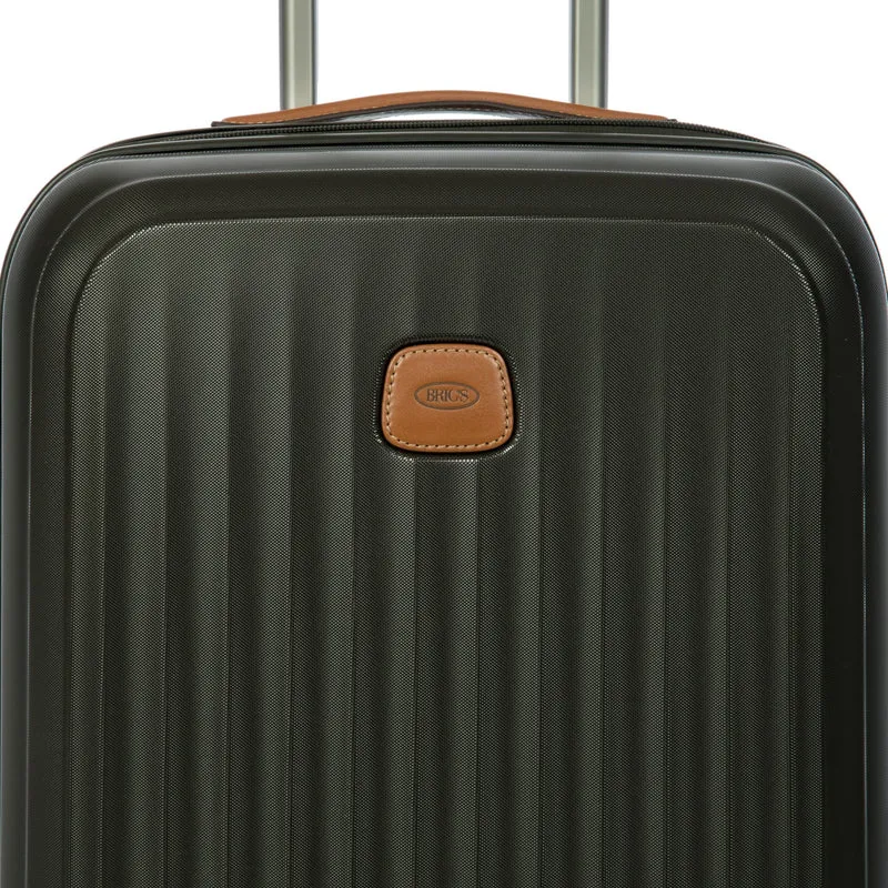 Brics Taormina - 4-Rollen-Kabinentrolley S 55 cm erw. USB (olive)
