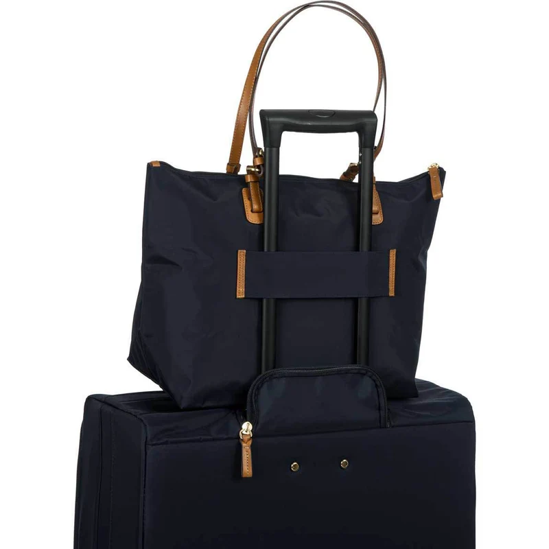 Brics X-Bag Shopping L Sportina - Schultertasche 36 cm (ozean blue)