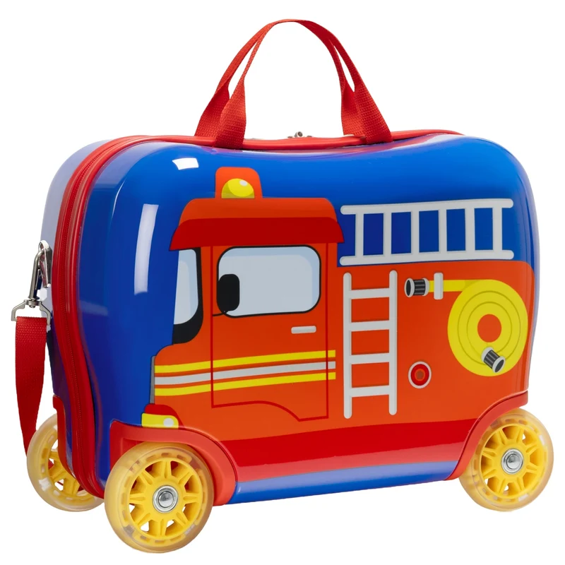 Heys Fire Truck Ride-On - 4-Rollen-Kindertrolley 40.5 cm (fire truck)