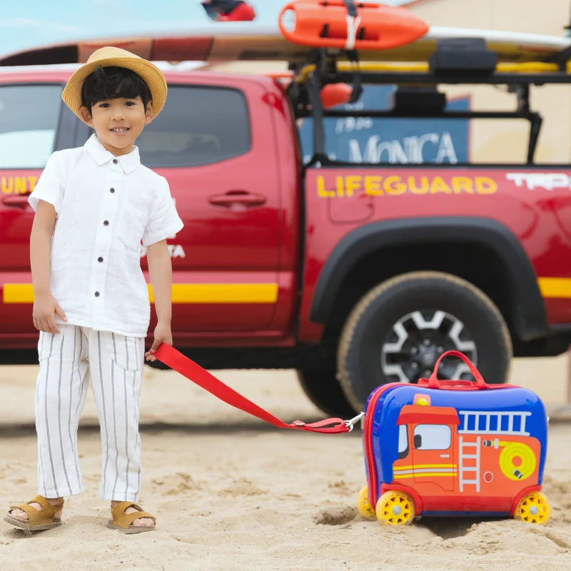 Heys Fire Truck Ride-On - 4-Rollen-Kindertrolley 40.5 cm (fire truck)