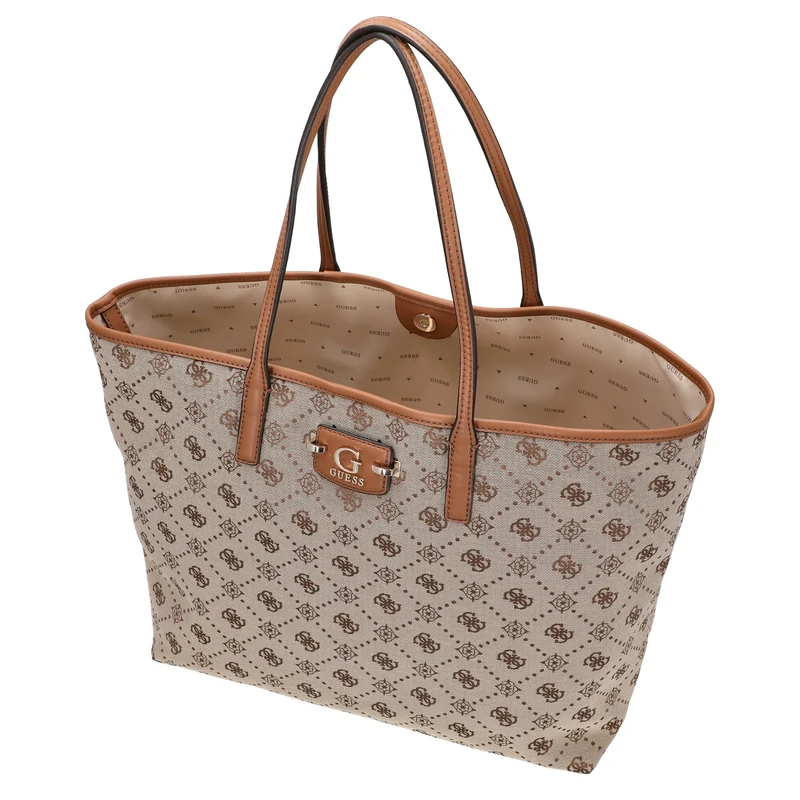 Guess Neda 2 in 1 Tote - Shopper L 40 cm (latte logo)