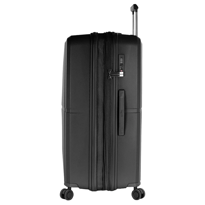 Heys AirLite - 4-Rollen-Trolley L 76 cm erw. (schwarz)