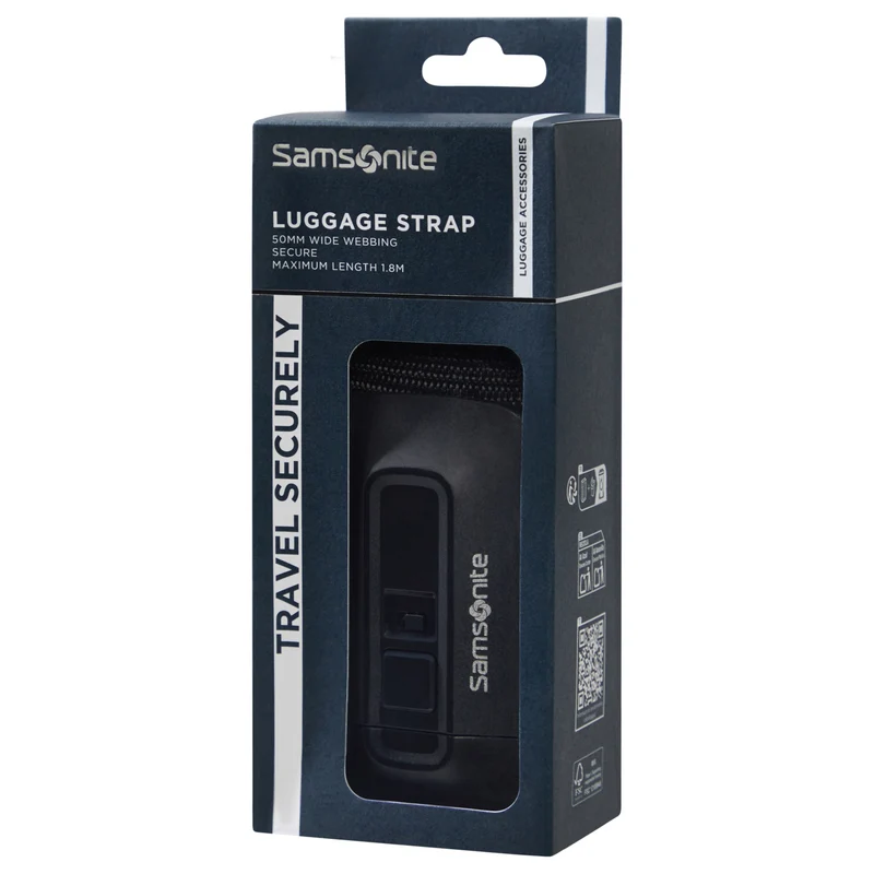 Samsonite Ta Revolution Strap - Koffergurt 180 cm (black)
