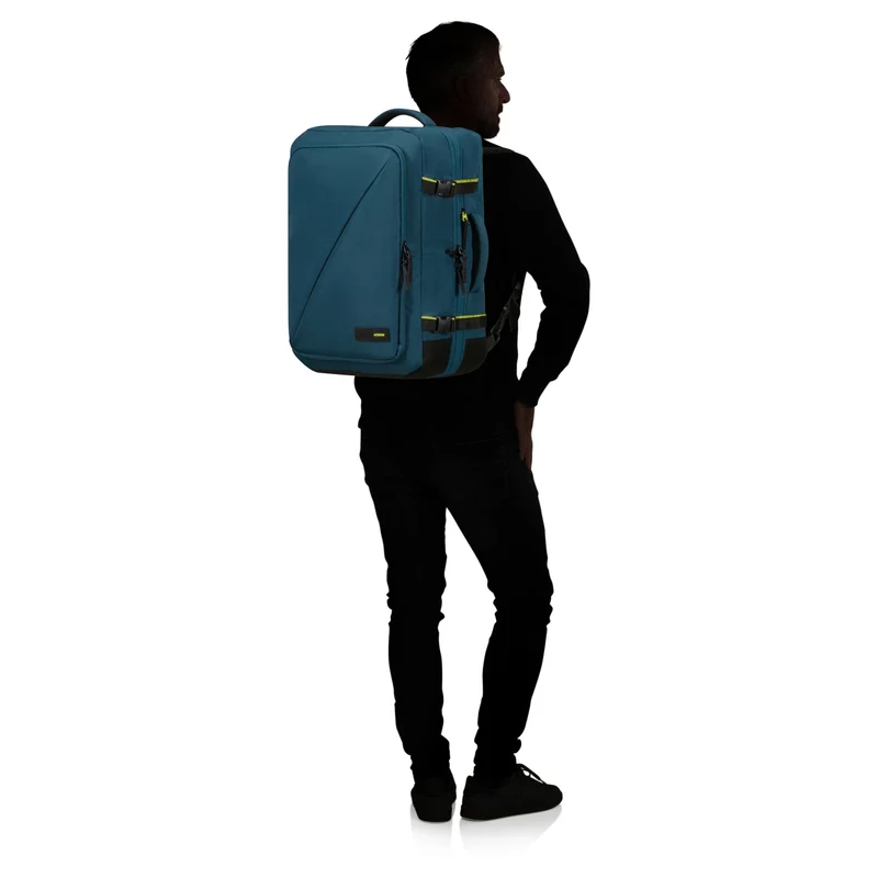 American Tourister Take2Cabin - Reiserucksack 17.3" L 55 cm erw. (blau)