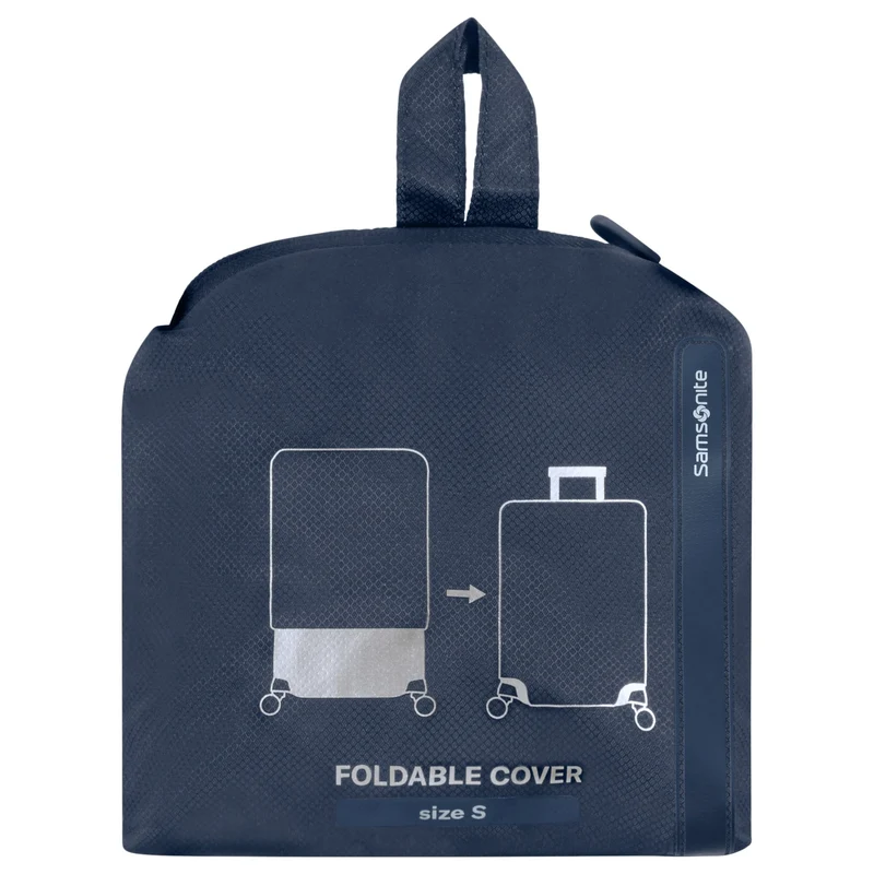 Samsonite Ta Revolution Foldable Kofferschutzhülle S - Regenhülle (midnight blue)