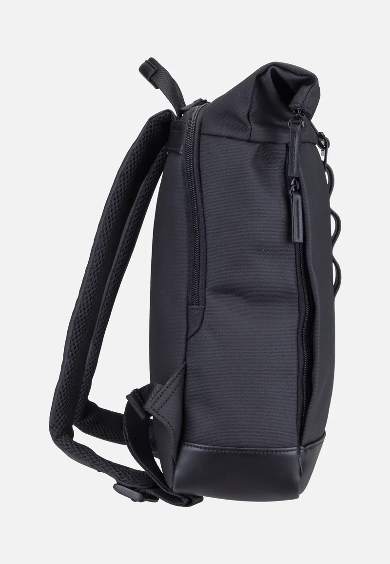 Borgholm Courier S 5310 Schwarz - Rolltop Rucksack