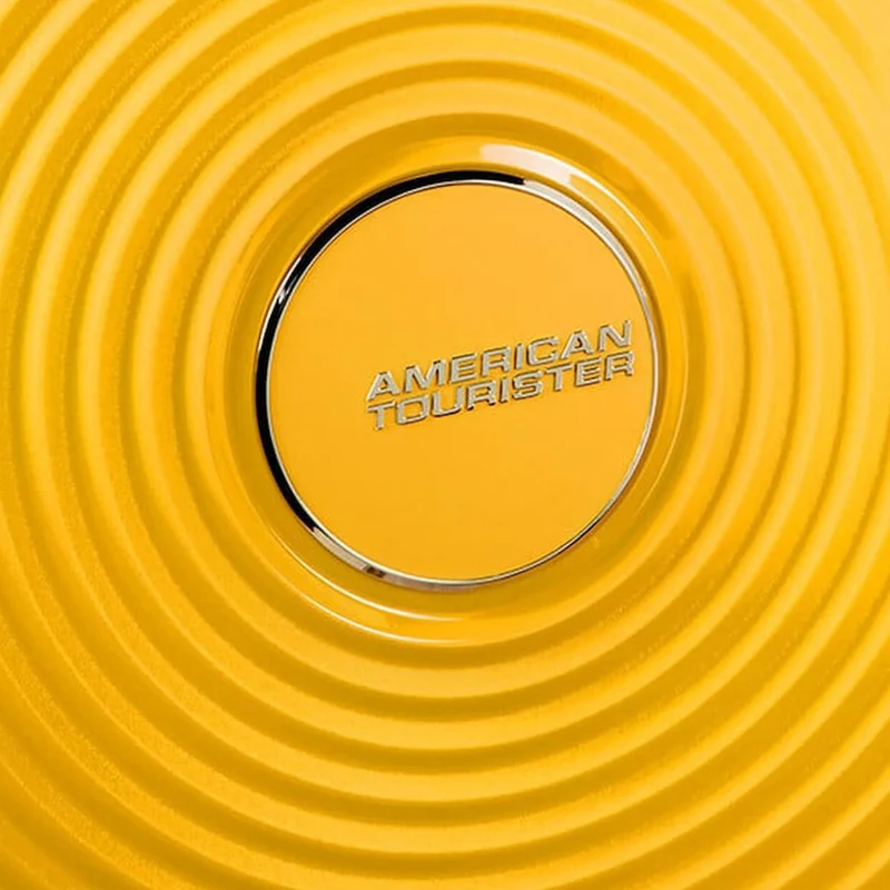 American Tourister Soundbox - 4-Rollen-Kabinentrolley 55 cm erw. (gelb)